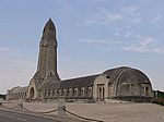 Das Beinhaus (Ossuaire) auf dem Thiaumont-Rücken bei Douaumont